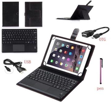 Bluetooth Keyboard Case Voor Samsung Tab Een 8.0 T380 T385 T390 T290 N8000 N8010 N8020 T350 T377 8 Inch Tablet keyboard Cover + Pen