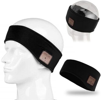 Bluetooth MP3 Hoofdband Draadloze Oordopjes Headset Koptelefoon Muziek Stereo Zweet Band Voor Outdoor Sport Aankomst zwart