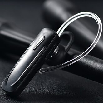 Bluetooth Oortelefoon Mini Draadloze Headset Oordopjes Handsfree Bluetooth Oortelefoon Met Microfoon Voor Iphone Xr Xiaomi Redmi Hoofdtelefoon zwart