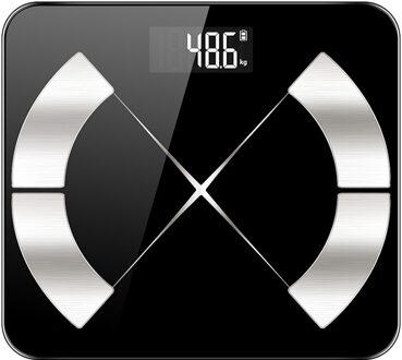 Bluetooth-Schalen Intelligent Floor Lichaamsvet Schaal Smart LED Elektronische Body Weegschalen Spiermassa BMI Digitale Weegschaal