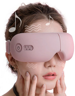 Bluetooth Smart Vibration Eye Massager Eye Care Device Hot Compress Glasses Instrument Music Foldable Eye Protection