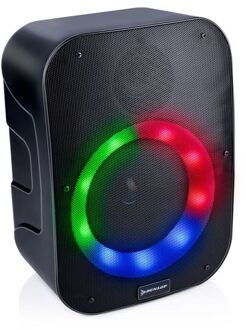 Bluetooth Speaker - 1200 mAh - Koppelbaar - Met Licht - Zwart
