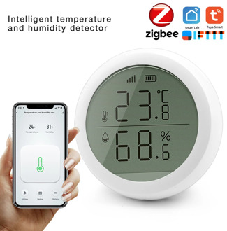 Bluetooth Temperature And Humidity Sensor With LCD Screen Display Working Thermometer Moisture Meter Smart Life For Home