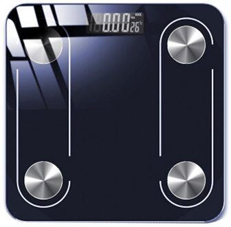 Bluetooth Weegschaal Smart Schaal Glas Led Digitale Floor Schaal Badkamer Weegschaal Balance