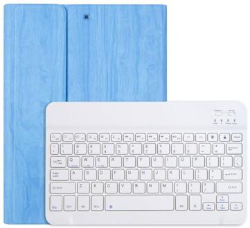 Bluetooth Wireless Keyboard Case Voor Ipad 9.7 ' Air 1 Air 2 Tablet Case Magnetische Smart Cover Toetsenbord case Stand Cover licht blauw