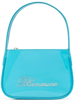 Blumarine Blauw Groene Handtas Stijlvol Accessoire Blumarine , Blue , Dames - ONE Size