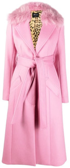 Blumarine Coats Pink Blumarine , Pink , Dames - XS