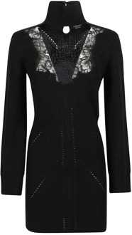 Blumarine Knitted Dress Blumarine , Black , Dames - M