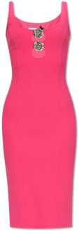Blumarine Mouwloze jurk Blumarine , Pink , Dames - S