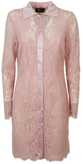 Blumarine Shirt Dresses Blumarine , Pink , Dames - M