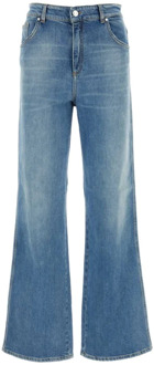 Blumarine Stretch denim jeans Blumarine , Blue , Dames - Xs,2Xs