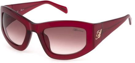 Blumarine Sunglasses Blumarine , Red , Dames - 56 MM