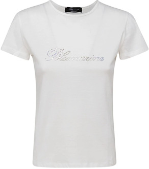Blumarine t-shirt Blumarine , White , Dames - M,S