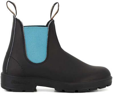 Blundstone #2207 Zwart/blauwgroen Chelsea-laars