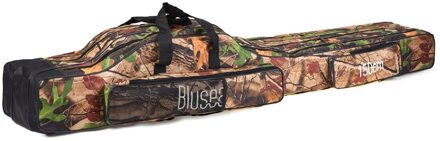 Blusea 120Cm 150Cm 3 Lagen Vissen Tas Draagbare Vouwen Hengel Reel Tas Visgerei Carry Bag Case reizen Opbergzakken stijl 2 150cm