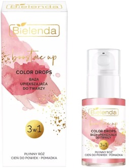Blush Bielenda Boost Me Up Color Drops Facial Beauty Base 3 in 1 Blush/Eyeshadow /Lipstick 15 ml