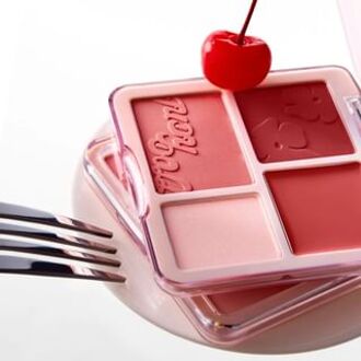 Blush & Highlight Palette - 3 Colors #103 Poppy Pop - 9g