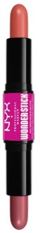 Blush NYX Professional Make-Up Wonder Stick Dual-Ended Cream Blush Stick 02 Honey Orange + Rose 8 g
