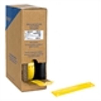 BM-15X75-7598-YL polyester tags geel | 15 mm x 75 mm (origineel)