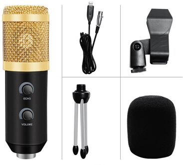 Bm 800 Verbeterde Bm 900 Usb Microfoon Voor Pc Microfone Condensador Usb Karaoke Microfoon Met Standaard Statief & Pop Filter 2