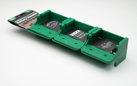 BM-MHH18-GRN-6 Accuhouder voor Hikoki/Hitachi 18V/36V | Groen | 6-pack - BM-MHH18-GRN-6