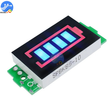 BMS 1S 2S 3S 4S 6S 7S 18650 Li-po Lithium Battery Capacity Indicator Module Meter Power Level Display Board Charge Accessory