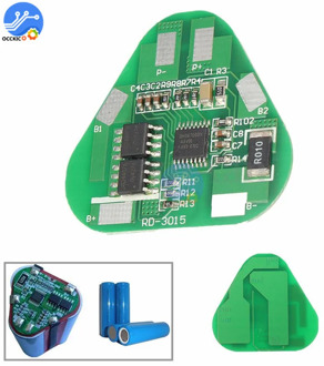 Bms 3S 4A Li-ion Lithium Battery Protection Board 3 Cell PCB 10.8V-12.6V 3S 2P 35* 32mm Module Battery Active Balancer equalizer