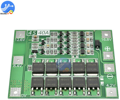BMS 3S 4S 25A 30A 40A 60A Li-ion Lithium Battery Charger Protection Board DIY kit Enhance/Balance 18650 battery Protection Board