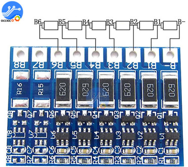 BMS 3S 4S 5S 6S 7S 8S 18650 Lithium Battery Charger Protection Board Power Bank Balancer Li-ion Lipo PCB Protection Circuit