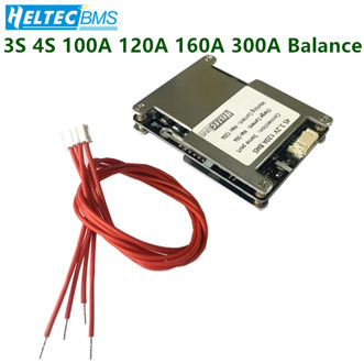 BMS 3S 4S Balance 100A 120A 160A 200A 300A 12.6V/16.8V 18650 Battery Protection Board Li-ion/LiFePo4 Ups inverter, motorcycle