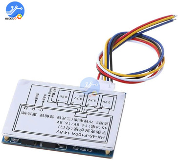 BMS 4S 100A 12.8V 14.8V Lithium Lifepo4 Battery Protection Bord with Balance Function Professional Lifepo4 BMS Equalizer