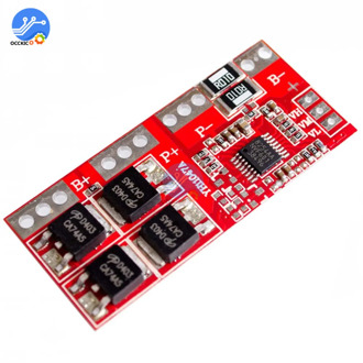 BMS 4S 15A 18650 Lithium Battery Protecting board Charger Balancer Module 14.4V 14.8V 16.8V Power Bank Supply