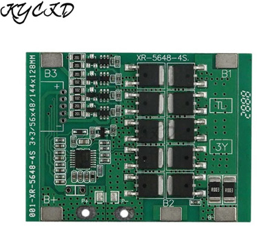 BMS 4S 30A 14.8V 18650 Lifepo4 Li-ion Lithium Battery Charge Protection Board with Battery Balancer BMS 4S for Drill Power Bank