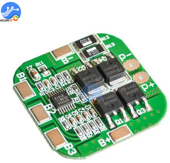 Bms 4S Li-ion Battery Protection Board 14.8V/16.8V 20A for Lithium LicoO2 Limn2O4 18650 LI Battery Balancer Module