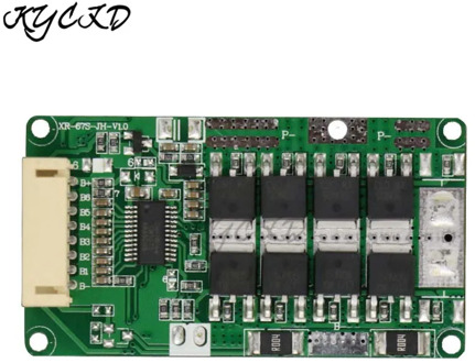 BMS 7S 24V 18A Li-ion Lithium 18650 Battery Protection Board Power Bank Charging PCB BMS 7S Board for Electric Scooter Ebike