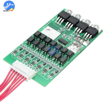 Bms 7S Li-ion Lithium 18650 Battery Protection Board 24V 20A Battery Balancer With Matching Cable Automatic Protection Function