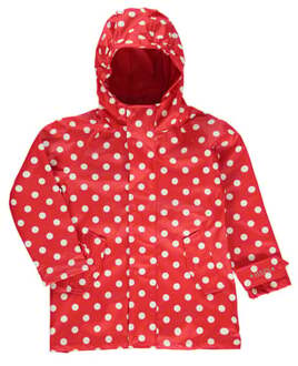 BMS HafenCity® Skin® Skin® Raincoat® Regenjas stippen rood - 128