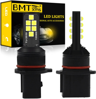 BMTxms P13W LED PSX26W SH23W LED Bulb Car Led Fog Light Daytime Running Lights DRL White Amber LED 12V Auto Lamp