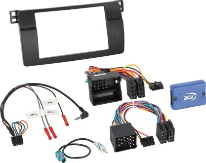 BMW 2-DIN kit BMW 3 Reeks (E46) Montage midden 621023161