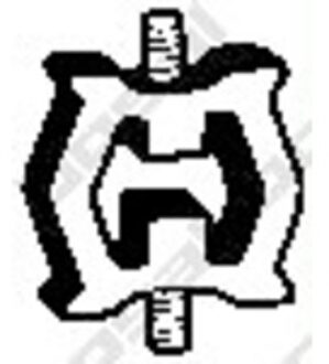 BMW Aanslagrubber, demper