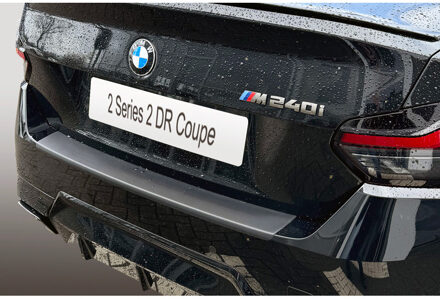 BMW ABS Achterbumper beschermlijst passend voor BMW 2-Serie G42 Coupe 'M' Sport 2021- Zwart GRRBP1415
