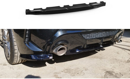 BMW Achterbumperskirt (Diffuser) passend voor BMW 1-Serie (F40) M135i 2019-2024 (ABS Glanzend zwart) DXRBM17