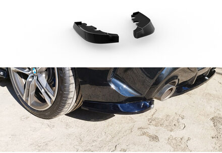 BMW Achterbumperskirts (Hoeken) passend voor BMW 1-Serie (F40) M135i 2019-2024 (ABS Glanzend zwart) DXRBM17S