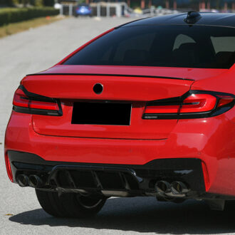 BMW Achterspoiler passend voor BMW 5-Serie G30 Sedan 2016-2023 (ABS Glanzend zwart) TSBM116