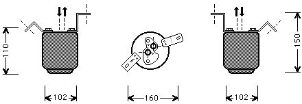 BMW Airco Droger 97+ 0600D224