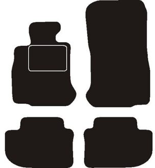 BMW Automatten passend voor BMW F06 (6 Serie) Gran Coupe 2012 - 2018 MSN1361066