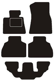 BMW Automatten passend voor BMW G07 (X7) 7-persoons 2020 - MSN1360844