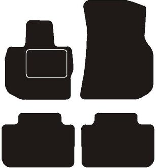 BMW Automatten passend voor BMW X4 (G02) 2018- MSN1361058