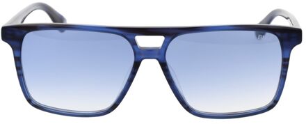 BMW Blauw Acetaat Zonnebril - One Size