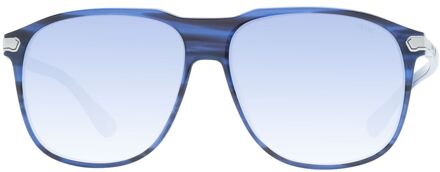 BMW Blauwe Plastic Zonnebril - One Size